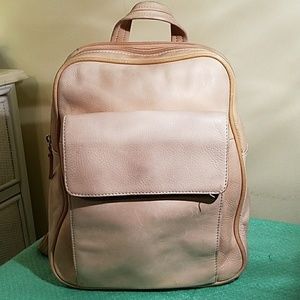 Tignanello Neutral Leather backpack